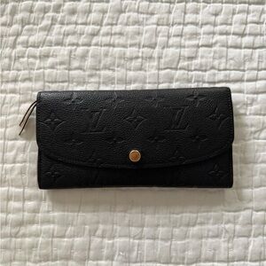 Louis Vuitton Black Monogram Wallet